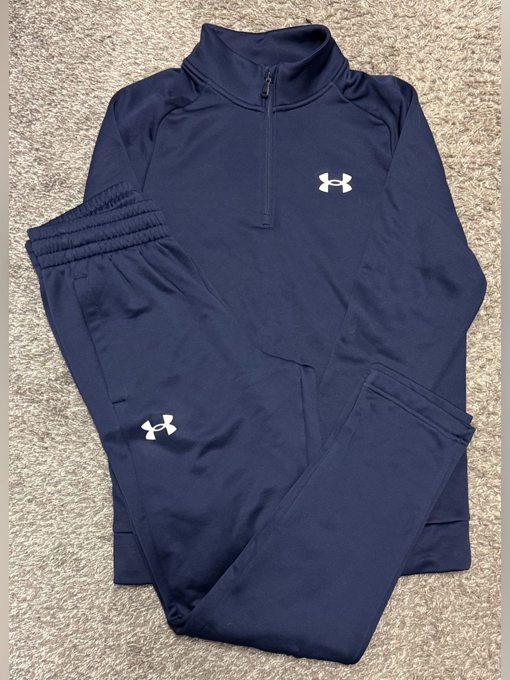 NWOT Men’s Under Armour Set - Navy Blue, Size Small